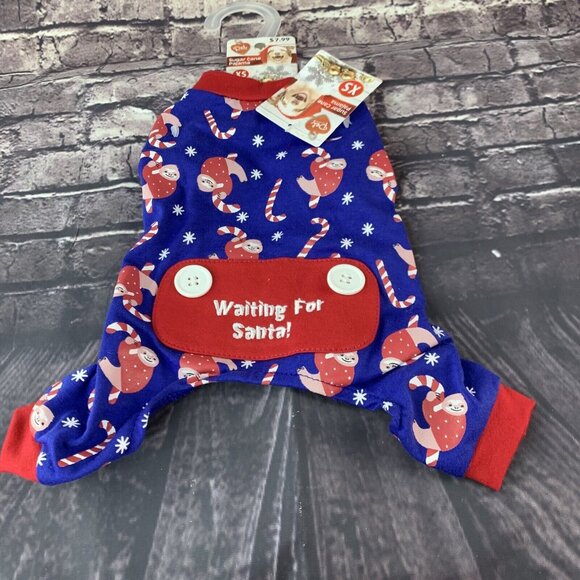 Pet Central X-Small Dog Unicorn, Sloth & Santa Patterned outfits - Picture 5 of 9